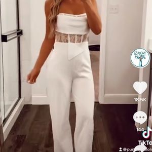 White Jumpsuit